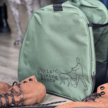 Personalised Dog And Owner Boot Bag, 2 of 2