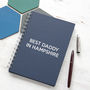 Personalised Best Dad Notebook, thumbnail 1 of 3
