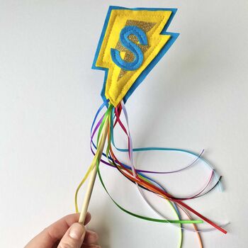 Superhero Crown And Wand Personalised Set, 10 of 11