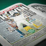 Cricket Personalised UK Sports Gift Newspaper Book, thumbnail 8 of 12