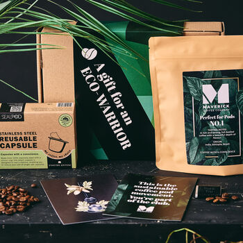 Eco Warrior Reusable Coffee Pod Gift Set, 3 of 6