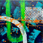 No More U Turns Framed Abstract Painting, thumbnail 3 of 8