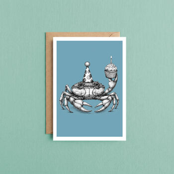 Pack Of Six Marine Life Birthday Cards, 5 of 11