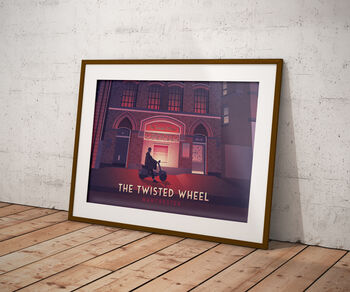 Twisted Wheel Manchester Travl Poster Art Print, 5 of 8