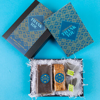 'Thank You' Afternoon Tea For Two Vegan Gift Bars, 2 of 3