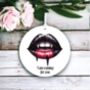 Personalised Gothic Lips Love Decoration, thumbnail 1 of 2