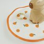 Personalised Capybara And Oranges Trinket Dish, thumbnail 3 of 5