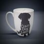 Crazy Dog Lady Bone China Mug Free Personalisation, thumbnail 2 of 4