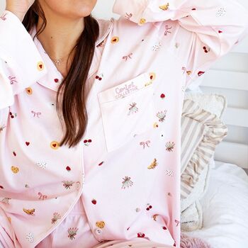 Comfort Collective Breakfast In Bed Pyjama Set, 2 of 3