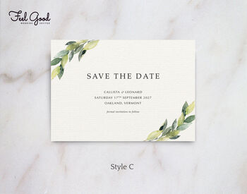Classic Save The Date, 4 of 6