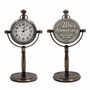 Personalised 20th Anniversary Bronze Desk Clock, thumbnail 1 of 10