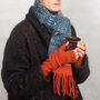 Cosy And Soft Knitted Wrist Warmers Grey, thumbnail 5 of 10