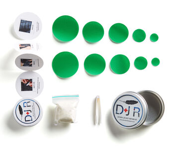 Kit In A Tin – Down And Patches – Mid Green, 2 of 8