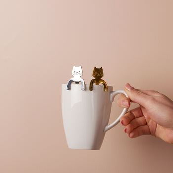 Personalised Stainless Steel Cat Tea Spoon, 3 of 9
