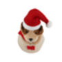 Christmas Tree Topper 'Santa Paws' Dog | Festive Decor | Christmas Decoration | Seasonal, thumbnail 7 of 7
