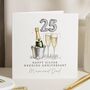 25th Anniversary Card For Mum And Dad, thumbnail 1 of 7