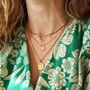 Talisman Pendant Chain Necklace In Gold Plating, thumbnail 5 of 7