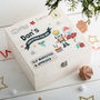 Personalised Children's Christmas Eve Wooden Gift Box, thumbnail 5 of 7