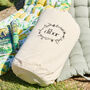 Lemon Print Padded Garden Bench Cushion, thumbnail 6 of 6