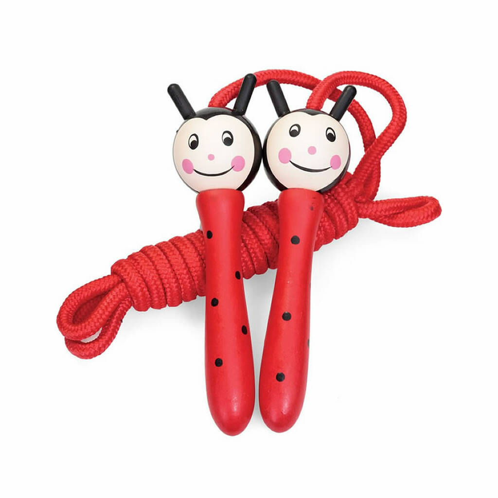 Childrens Wooden Handle Skipping Rope Animal Colourful Cartoon Zoo R Childrens Skipping Rope TOOGOO 