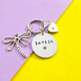Dragonfly Personalised Bestie Keyring Keepsake, thumbnail 6 of 9