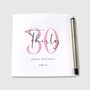 Personalised 30th Birthday Card Her Pink, thumbnail 7 of 7