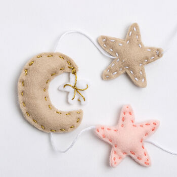 Cloud Garland Beginner Felt Craft Kit, 3 of 5