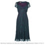 Lace Bridesmaids Dresses In Emerald And Blackcurrant, thumbnail 5 of 8