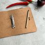 Father's Day Gift A4 Recycled Leather Folder Dad's Recipes, thumbnail 2 of 5