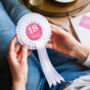 18th Birthday Personalised Rosette For Her, thumbnail 1 of 3