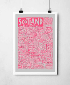 Scotland Landmarks Print, 8 of 11