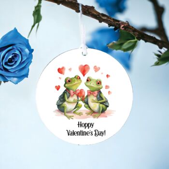 Personalised Frog Valentine's Couple Gift, 2 of 2