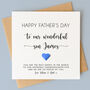 Personalised Father's Day Card For Son, thumbnail 1 of 7