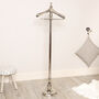 Gentlemen's Silver Effect Free Standing Clothes Valet, thumbnail 3 of 9