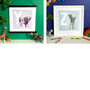 Illustrated Animal Letters A To Z Nursery Prints, thumbnail 10 of 10