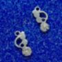 Day Moon Studs, thumbnail 2 of 4