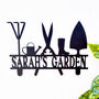 Personalised Laser Cut Acrylic ‘Garden’ Sign, thumbnail 1 of 1