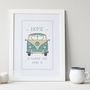 Camper Van Print 'Home Is Where You Park It', thumbnail 1 of 12