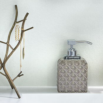 Harlequin Design Ceramic Soap Dispenser, 8 of 8