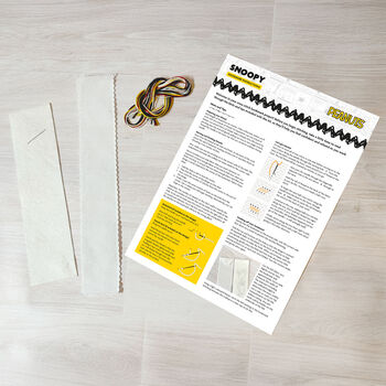 Peanuts Snoopy Cross Stitch Bookmark Kit, 5 of 9