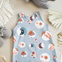 Luna Nature Inspired Unisex Baby Romper, thumbnail 2 of 4