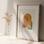 Personalised Modern Family Print With Arches, thumbnail 2 of 4