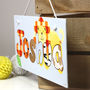 Personalised Jungle Lion Canvas Sign, thumbnail 7 of 12