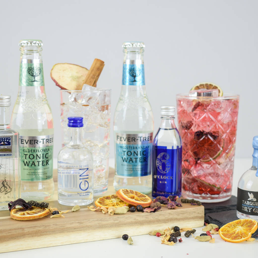 The Perfect English Gin And Tonic Set By Tipple Box