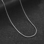 Sterling Silver Light Snake Chain Necklace, thumbnail 1 of 11