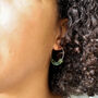 Green Tourmaline Earrings, thumbnail 3 of 7