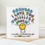 Grandad I Love You This Much Card, thumbnail 1 of 2