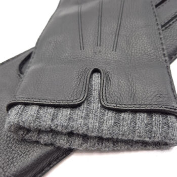 Sherborne. Men's Cashmere Lined Leather Glove, 10 of 10