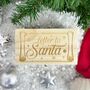 Scroll Letter To Santa Christmas Eve Tradition Box, thumbnail 4 of 5