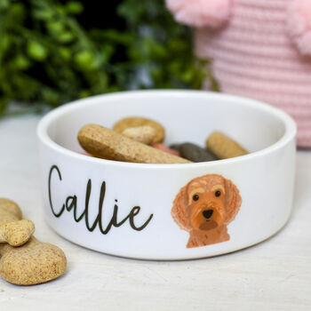 Personalised Dog Breed Food Bowl, 10 of 10